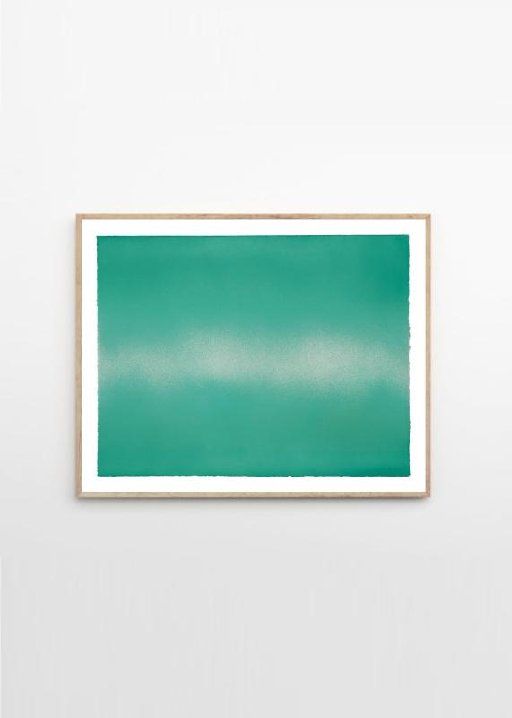 THE POSTER CLUB ポスタークラブ Green Interstellar 30×40cm Anne Nowak