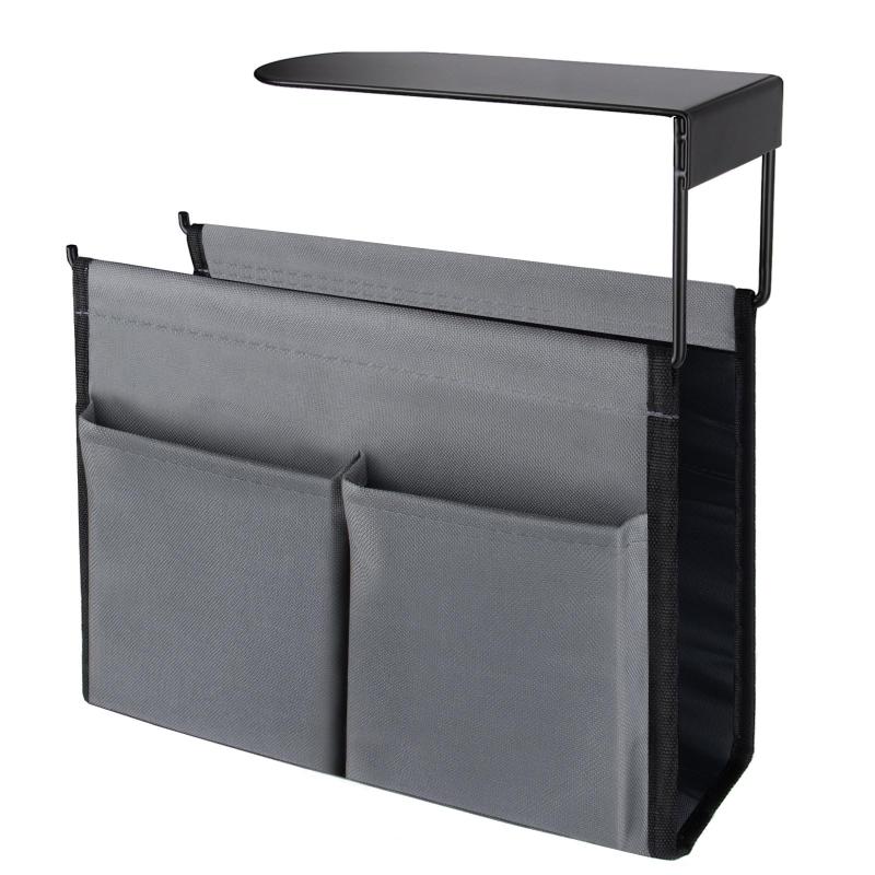 KAMANINA デスク下収納ラック マガジン＆ノートパソコン収納対応 A4サイズ耐荷重設計 鉄製+ナイロン製 ..