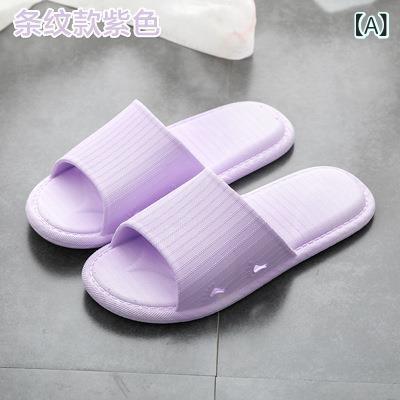 Rakuten - 卸売りの 新型の 滑り 止めの 家の スリッパの 女性の 家庭 用の 柔らかい 底の 浴室の 内の ホテルの カップルの 砂浜の サンダルの 男性は 入浴 します。