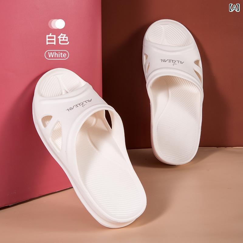 Rakuten - 台湾の 大きい サイズの 厚い 底の 四季 evaの 軽い スリッパの 女性の 夏の 滑り 止めの 室内の 家庭 用の 入浴 する 男性