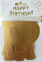 PI Original アルファベットガーランド(デコレーショングッズ) Happy・Birthday