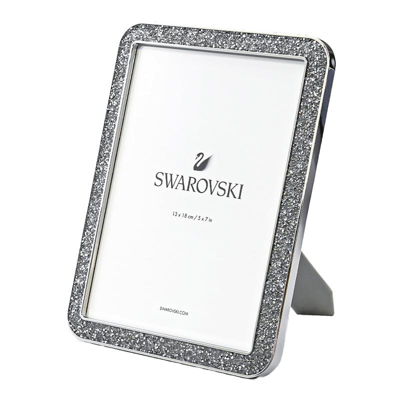 SWAROVSKI ������ե����� �ե��ȥե졼�� ����ƥꥢ Minera 2L��������13cm��18cm�ޤǡ� �б� Silver Tone �̿�Ω�� ����С� 5351296 [�¹�͢����]