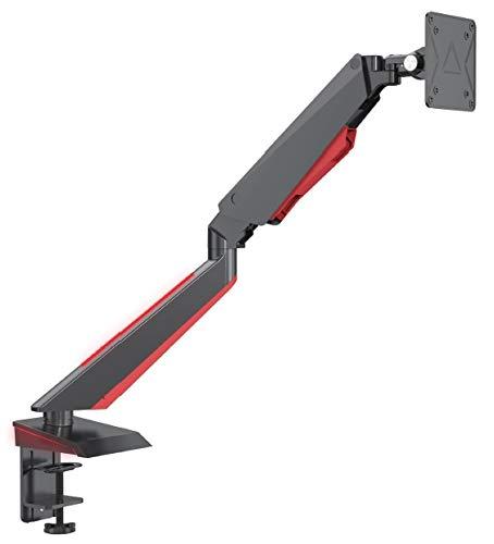 JAPANNEXT JN-ARM-GE22V[液晶ディスプレイアーム ゲーミングモニター用 LED内蔵 ガス式 クランプ対応 1..