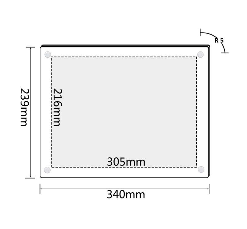 NIUBEE アクリルフォトフレーム 壁掛け A4