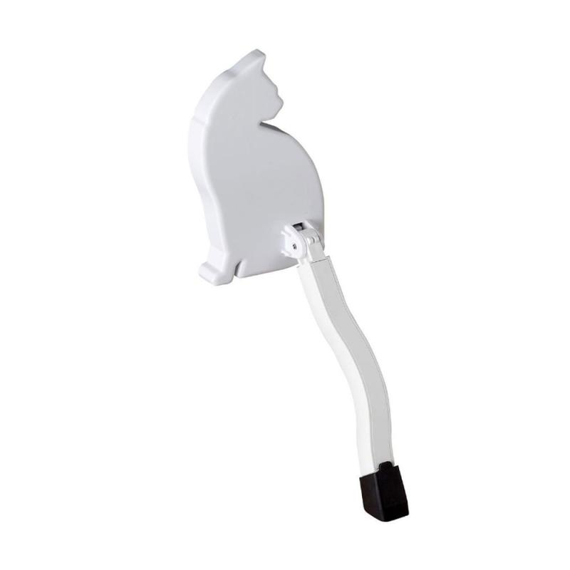 ドアストッパ―猫 ホワイト (日本製