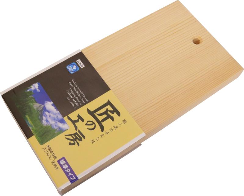 市原木工所まな板木製穴明普通幅33...