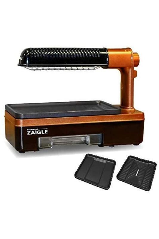 楽天市場】ザイグル 炙輪 煙の出ない無煙ロースター ワイドプレート