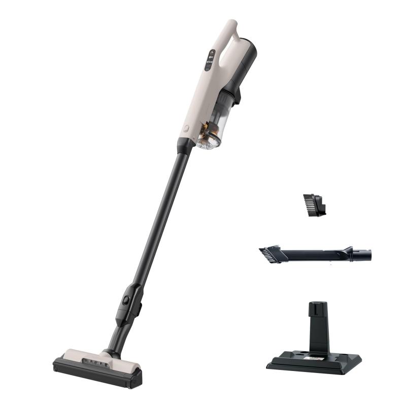 サイクロン式コードレススティッククリーナー ラクかるスティック ベージュ 日立 PV-BL3M