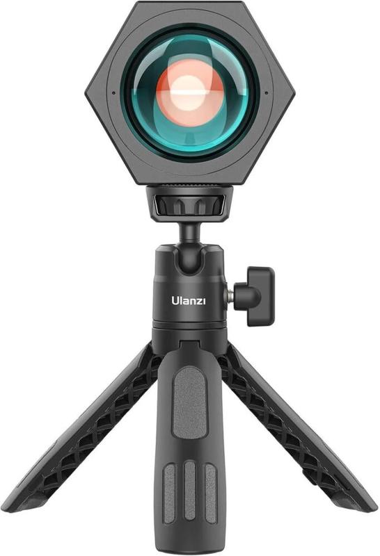 Ulanzi 2598 S1 サンセット ライブプロジェクションランプ/三脚付き 4セクション調整可能 360度回転 アンビエントライト ホームパーティー リビングルーム 寝室の装飾用