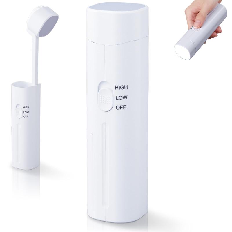 コモライフ 懐中電灯にもなる軽量スタンドライト ハンディ 軽量 非常灯 電池式 伸縮 角度調節 災害 ...