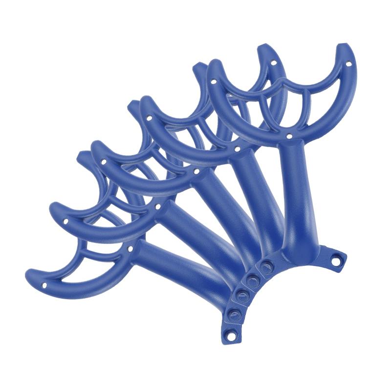 PATIKIL シーリングファン 羽根アーム交換 5個セット 52"ファンブレード交換部品取り付けブ ラケットキット 摩耗したファンブレード 交換用 ダークブルー