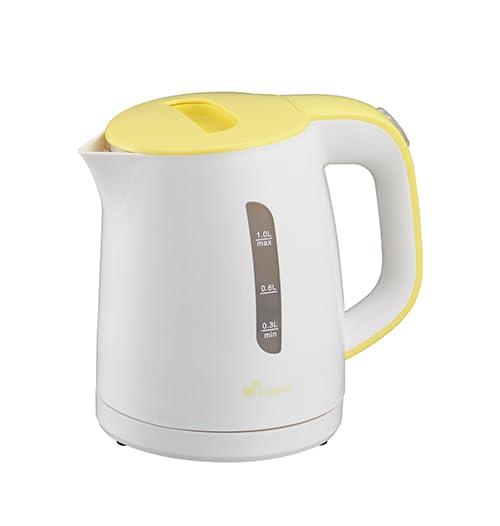 丸山 クオーレ 電気ケトル 1.0L CU-353EK 湯沸かし 自動電源OFF 空焚き防止機能付き