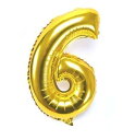 make smile ちょうど良い大きさ 数字バルーン ゴールド 誕生日 ウェディング パーティーに (6)