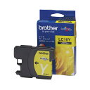 【brother純正】インクカートリッジイエロー(大容量) LC16Y 対応型番:MFC-6890CN、MFC-6490CN、MFC-5890CN 他
