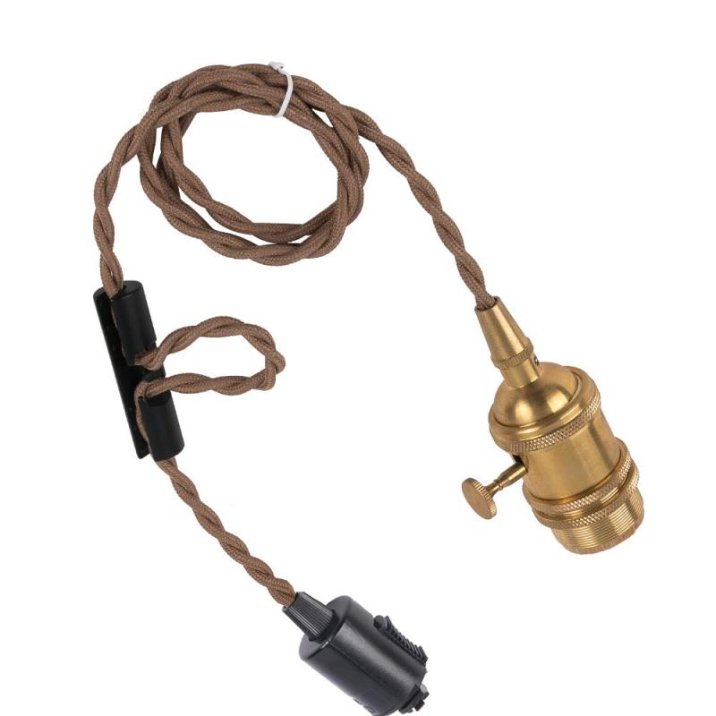 ダクトレール用 電球ソケット E26 ペンダントライト 1灯 ソケット照明