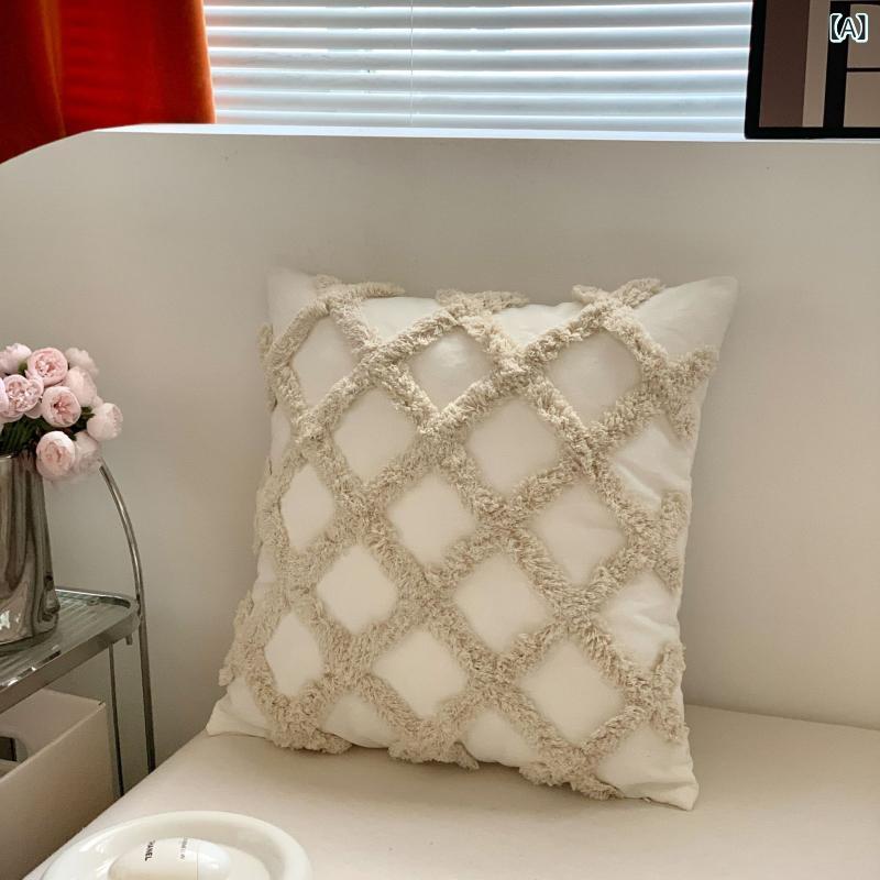 Rakuten - メーカーの タフテッドキャンバスは 国境を 越えた 手作業の じゅうたんを 刺繍 して 枕を 抱きます。