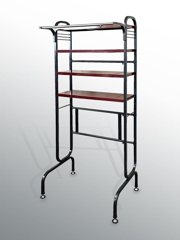 ILC 伸縮式 ランドリーラック 棚4段 4段 洗濯機 ラック おしゃれ 伸縮 洗濯機ラック 洗濯機収納 収納 ..