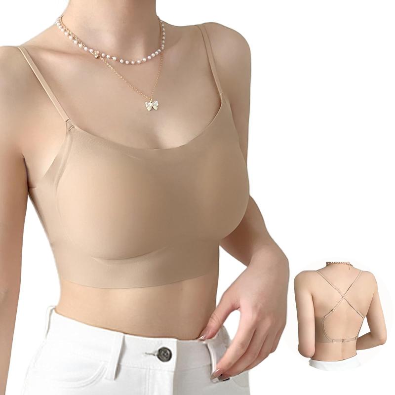 [ジアリメス] ノンワイヤー ナイトブラ スポーツ シームレスブラ 超ソフト生地 シェイプ 着用可能昼も夜も 快適 ムレにく 締付け感なし 美胸美背 通気性 吸汗速乾