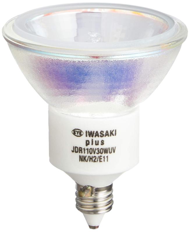 岩崎 ハロゲン電球 JDR110V30WUV/NK/H2/E11