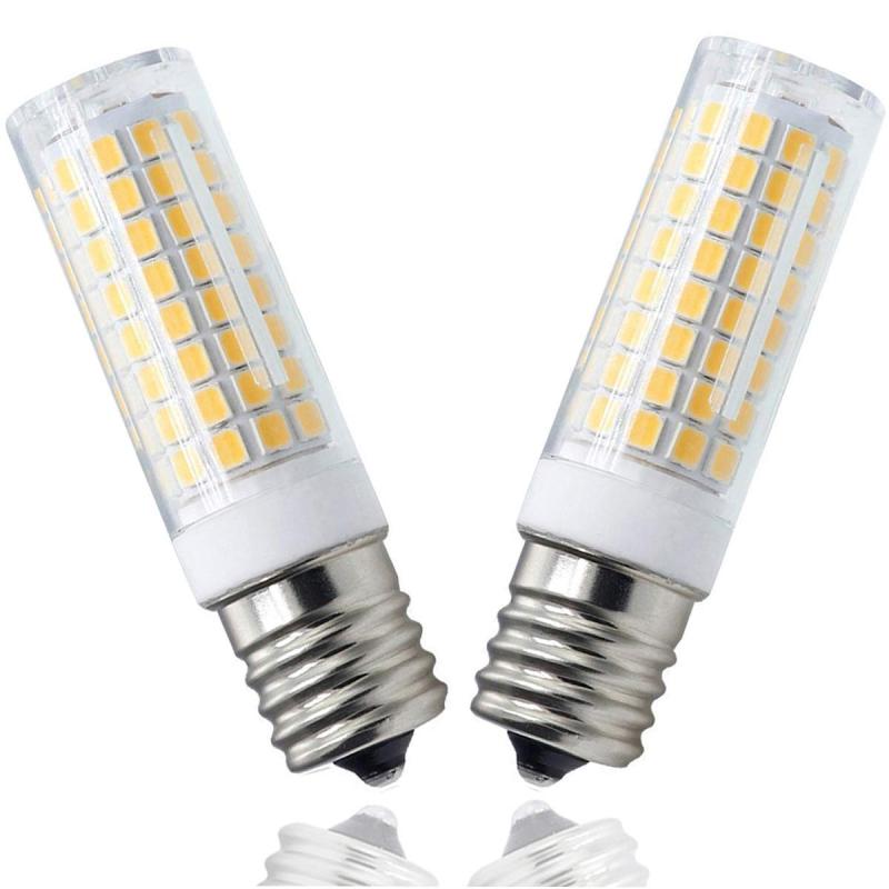 最新のE17 LED電球 9W E17口金 125PCS*2835SMD 1200LM 100Wハロゲンランプ相当 AC110V-130V 可調光対応 全方向広配光 （2個入り)(2)