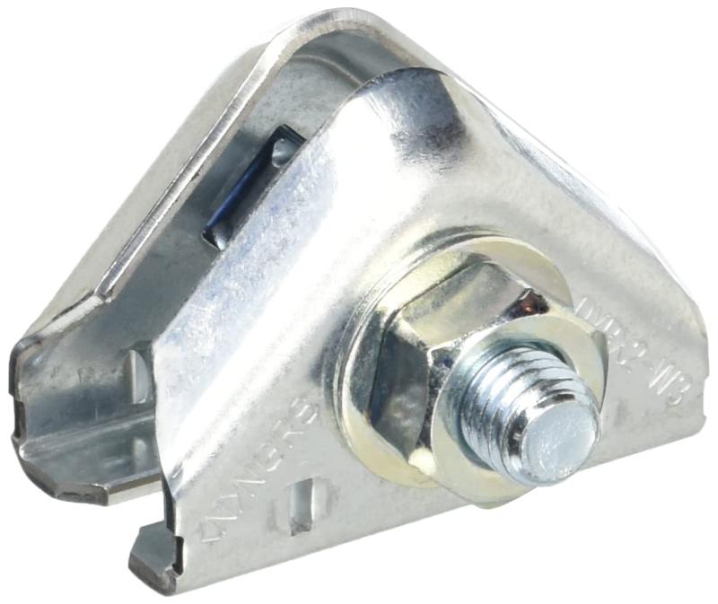 ネグロス電工 全ねじ交差金具 DYRX2-W3 10個入り天井埋込形、天井カセット形エアコンなどの振れ止めボルト交差部を確実に固定します。任意の角度で交差部を固定できます。ナットの締め付けが1箇所で済むので作業性に優れています。本体金具とボ...