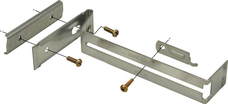 ネグロス電工 軽量間柱用ボックス支持金具 MB210 20個入り