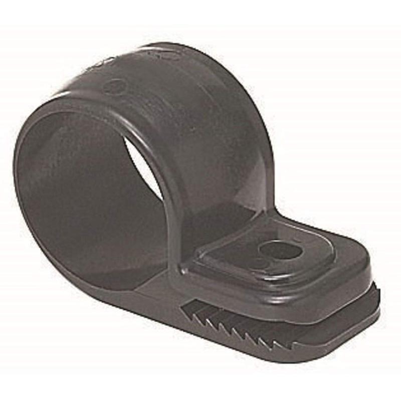 未来工業 ワニグチ片サドル 兼用タイプ ナイロンタイプ 適合径5.5~8mm 黒 50個価格 KTK-D8NK