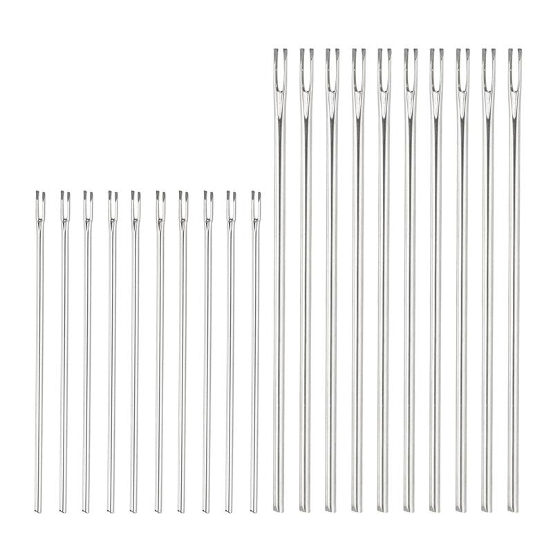 PATIKIL 人形の髪 植え替え針 20個 0.6mm/0.8mm 人形の髪編み針 金属製人形編み針 人形の髪作り用品 DI..