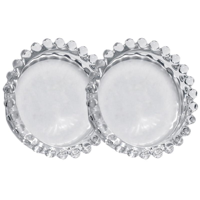 Garneck 2�ĥ��å� ���饹�����ɥ�ץ졼�� 3.5����� Ʃ�� �����ɥ�ۥ���� �ȥ쥤 ��Ǯ ������� ����ƥꥢ �ǥ��ʡ��ѡ��ƥ����䵭ǰ���˺�...