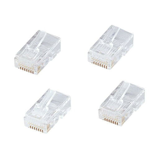 サンワサプライ RJ-45コネクタ(CAT5e単線用) サンワサプライ RJ-45コネクタ(CAT5e単線用)