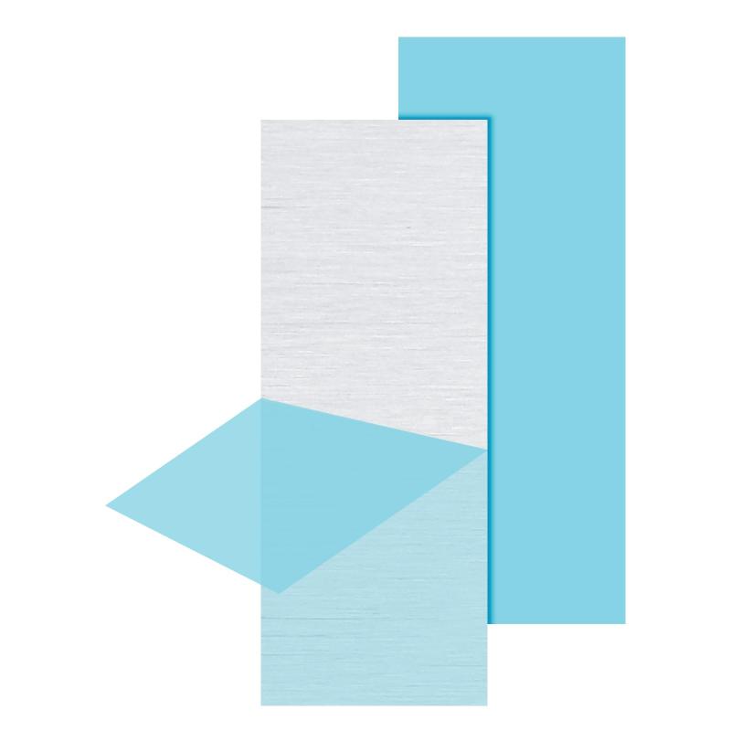 PATIKIL 6061 T651アルミニウムシートメタル10 x 8 x 1/8(0.125")"2枚フラットプレーンアルミニウムプレート保護フィルム付き 熱長方形3 mm工業クラフト用