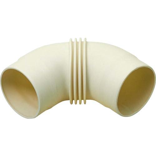 未来 換気パイプ用エルボ PYPE-100J●換気パイプ用エルボ●難燃製で多少の角度調整が可能なエルボです。