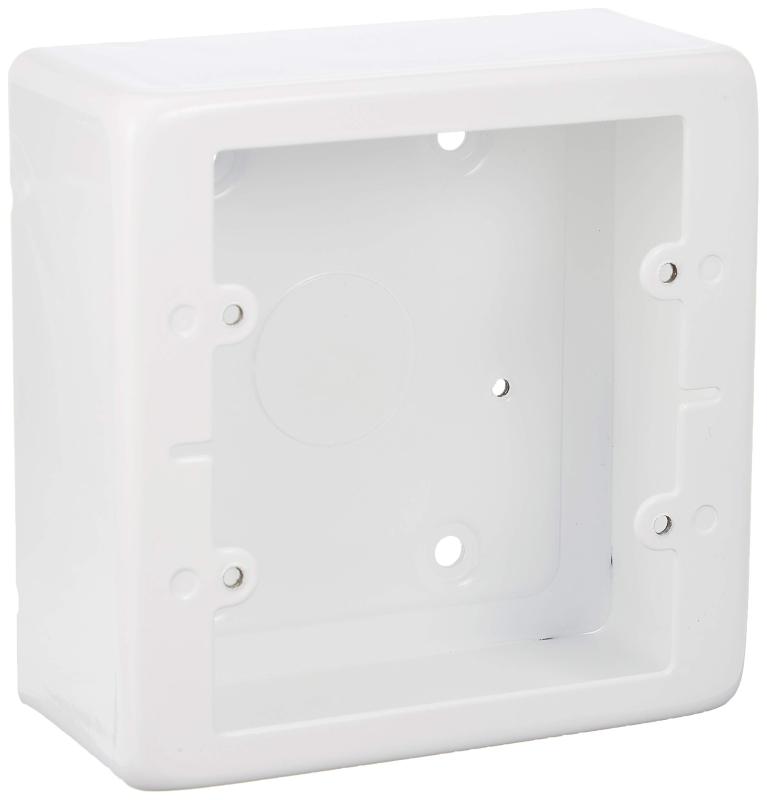 外山電気 露出スイッチボックス ケーブル配線用 2個用 白色 WSB2仕様:白色粉体塗装N-9.5底面ノック:C31(φ32.5)適用:セパレ-タ-取り付け可2個用・3個用は、配管後セパレ-タ-の取り付けができます。メタルモールをご使用の際...