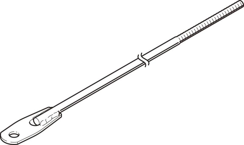 ネグロス電工 左ネジボルト BR420L-W3