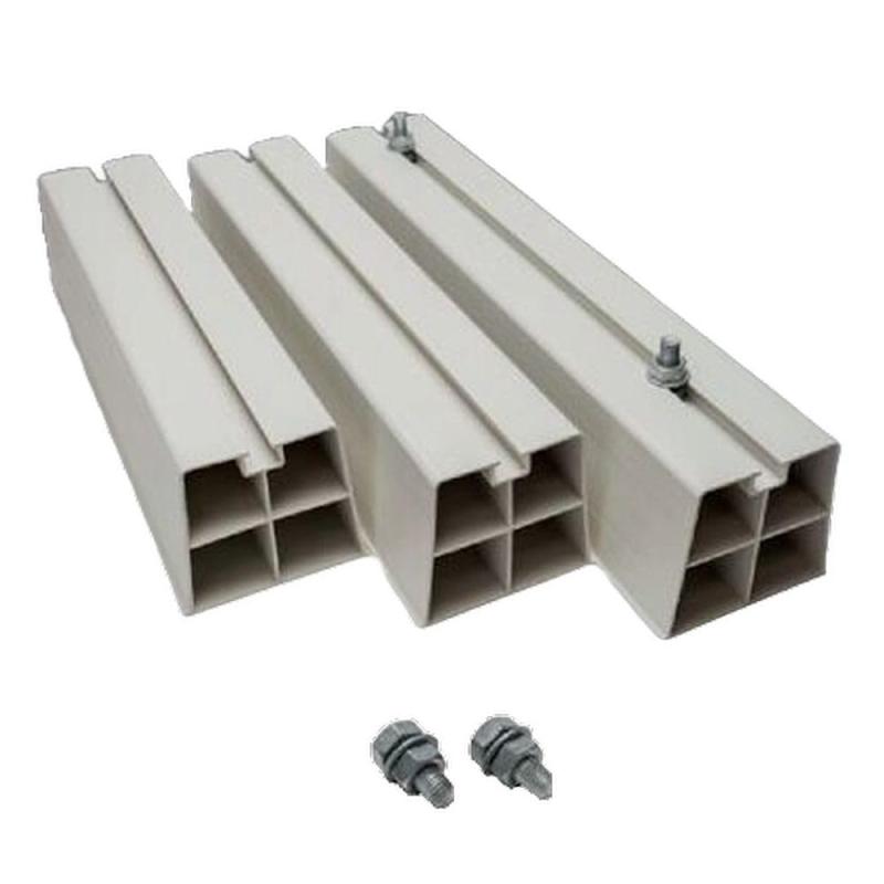 桃陽電線 ブロックベース(ボルト付き) ブラック BBB-36 BK