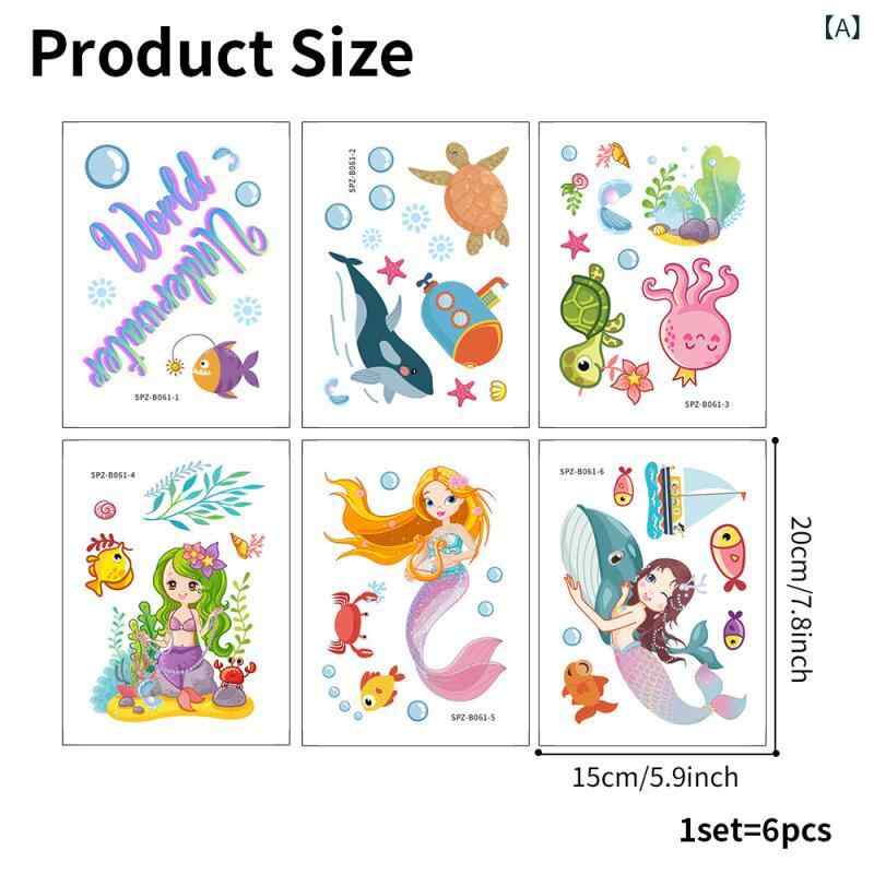 乐天商城 - 尚 易 SPZ - B 061 漫画 人魚 防水 壁 貼り pvc 滑り 止め 浴槽 装飾 クロス ボーダー 卸売り 浴槽 貼り