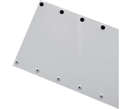 TRUSCO(トラスコ) ホック式結束保護チューブ クリアタイプ 5m 10パイ TOLT-10