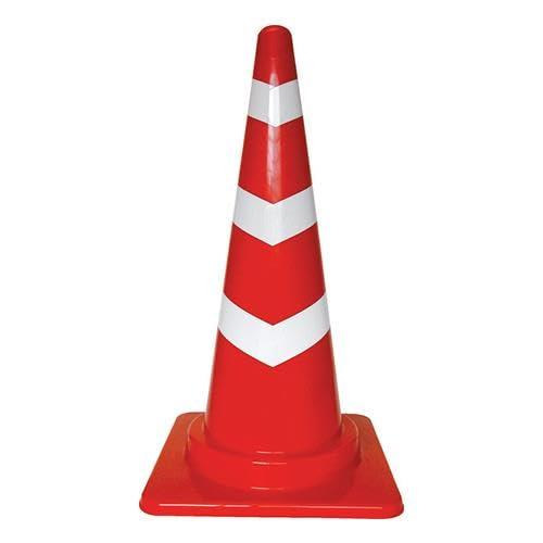 380x380x700mm コーン(赤/反射有/10本)