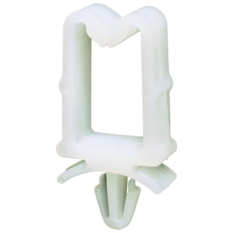 パンドウイット 押し込み型固定具 ワイヤーサドル VWS3750-Cワイヤーやケーブルの挿入が簡単で、抜けにくい構造になっています。