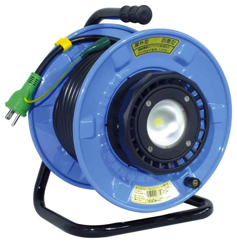 日動 防雨・防塵型LEDライトリール SDW-E22-10W