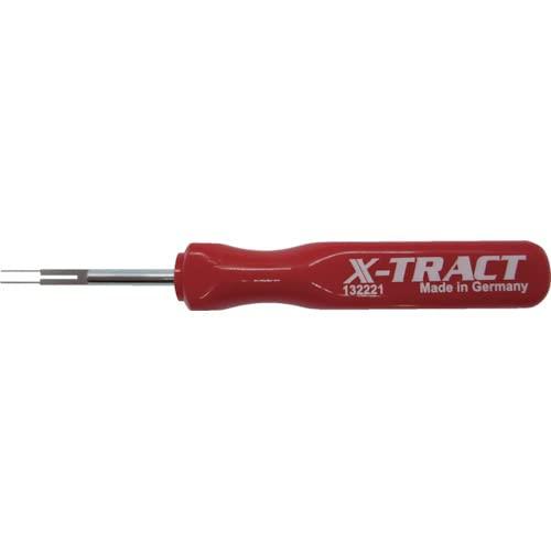 ワルター ピン抜き工具 X-TRACT 平2本爪形状 0.5×1.0mm 132221