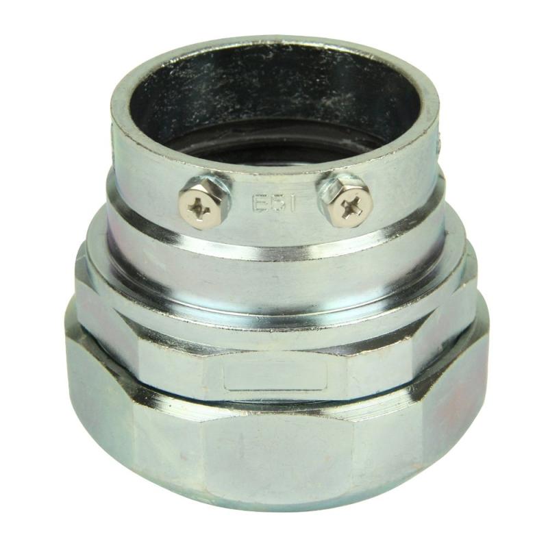 三桂製作所 防水プリカ用附属品 防水コンビネーションカップリング 防水プリカ+ねじなし鋼製電線管 ねじなし電線管/薄鋼電線管接続用 WKE50