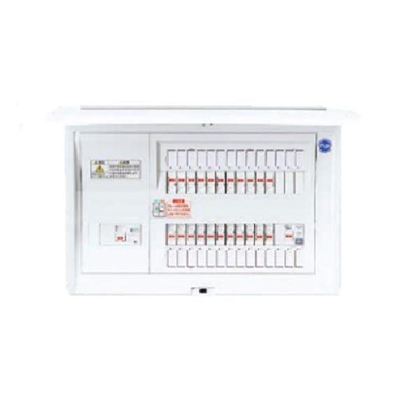 パナソニック(Panasonic) 家庭用燃料電池システム/ガス発電・給湯暖冷房システム対応住宅分電盤 リミッタースペースなし 露出・半埋込両用形 18+3 60A BQE86183G