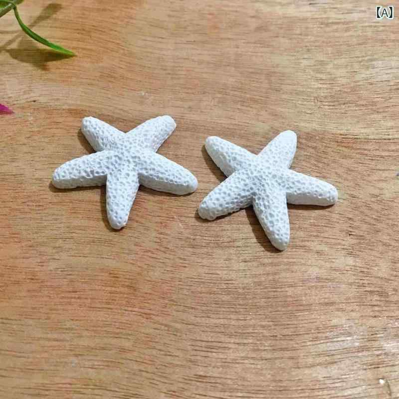 Rakuten - 樹脂 海星 海馬 海 貝 シミュレーション 海星 水槽 家庭 装飾 クリスマス 置物 ペンダント