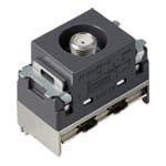 パナソニック 埋込ホーム用高シールドテレビコンセント 送り配線用 グレー WCS4711H