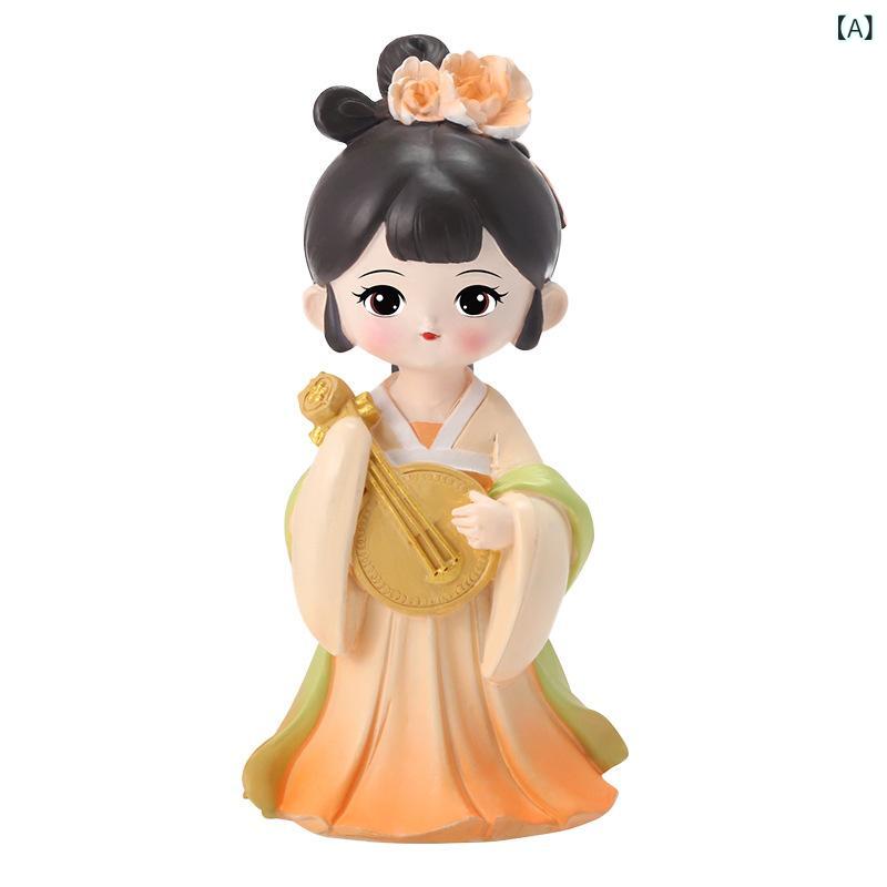 樂天商城 - 中国 風 シリーズ 古風 美女 小物 レ ジン 工芸 品小さな 贈り物 工場 直販 卸売
