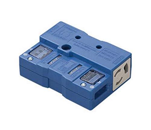 明工社 設備工事用配線器具 アクセスフロア用コンセント II型 2コ口 青 ME8612