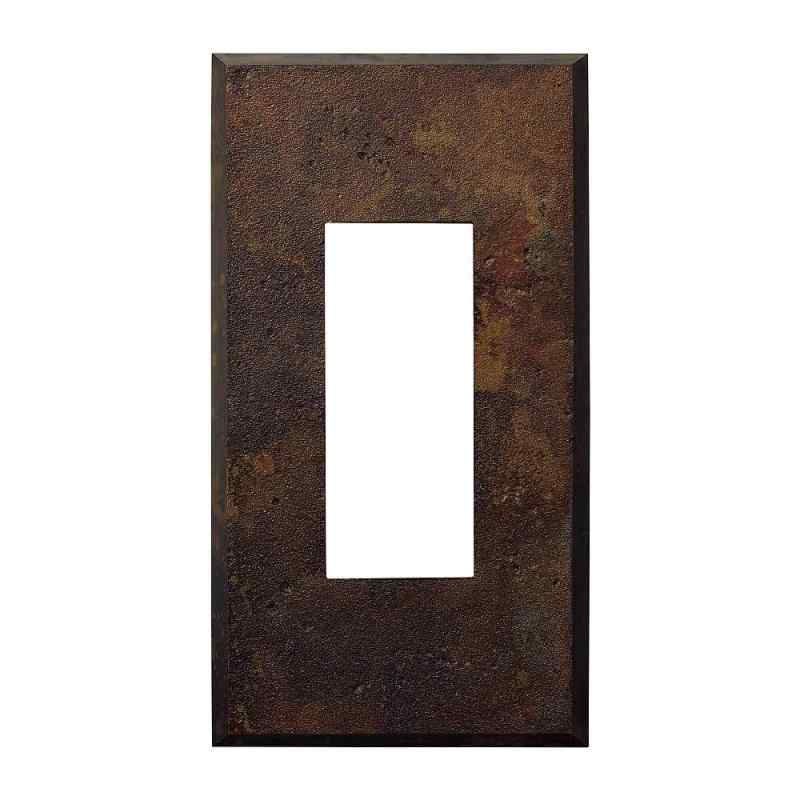 スガツネ工業 スイッチ・コンセントプレート エイジドキャストシリーズ ブロンズレッド PXP-AC01-RD
