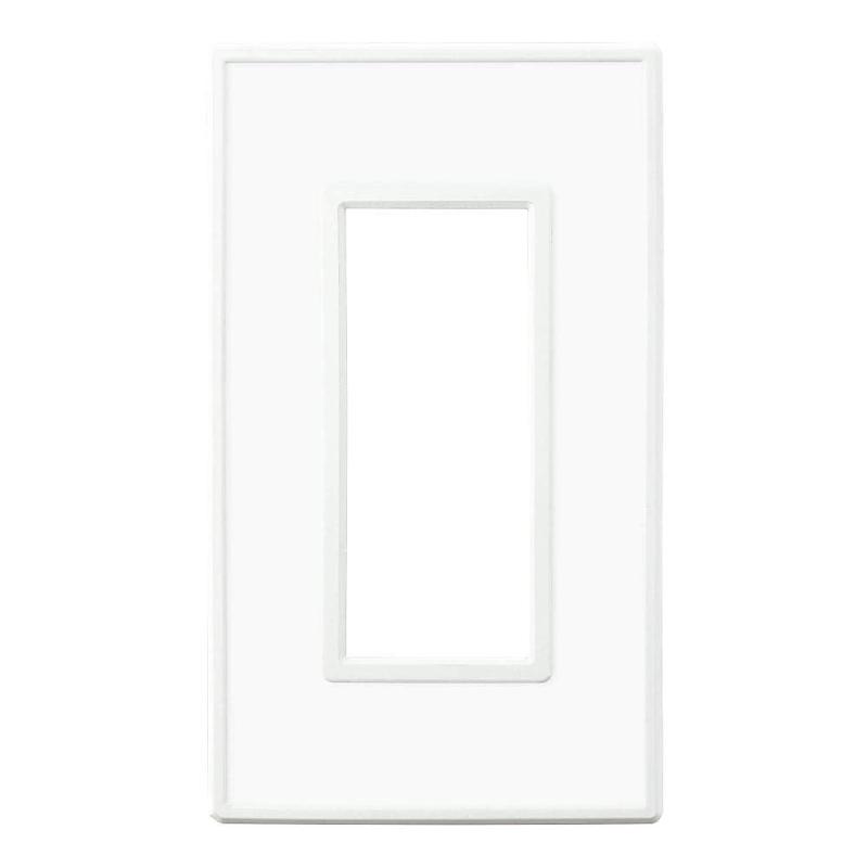 スガツネ工業 スイッチ・コンセントプレート フレックスホワイトシリーズ クリアーホワイト PXP-FW01-CW