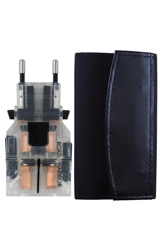 ROAD WARRIOR 海外用 変換プラグ 世界対応 ゴーコンJ グリーン 日本製 RW110CL-S